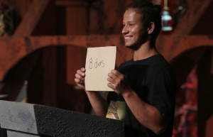 The newest game for the contestants! 