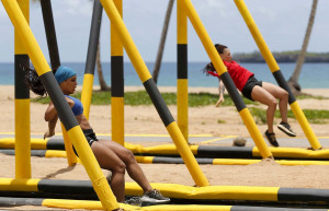 The contestants suffered in the longest circuit!