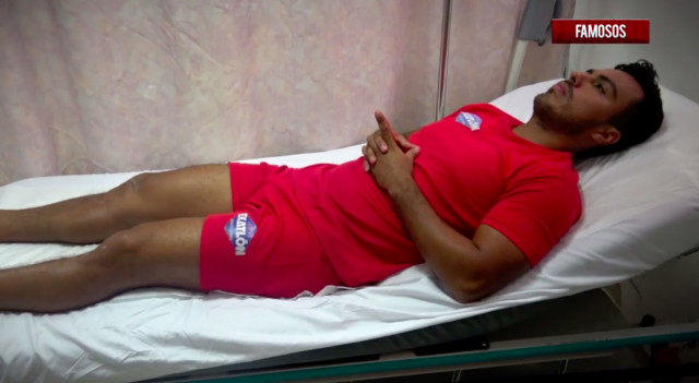 Zeus González casi pierde el pie por una infección